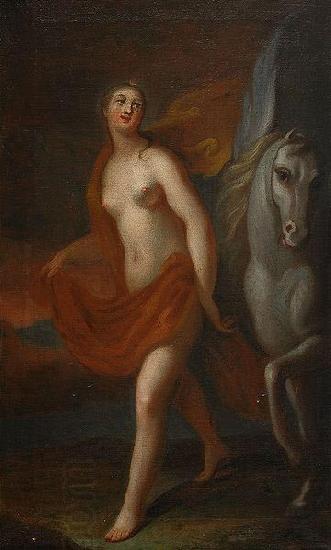 georg engelhardt schroder Athena och Pegasus oil painting picture